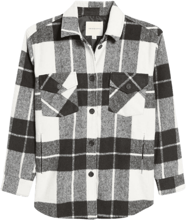 Thread & Supply Plaid Flannel Shacket | Nordstrom