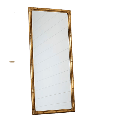 Bamboo Floor Mirror | Standing Mirror | Pottery Barn