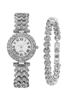 SENRUD Luxury Women Quartz Bracelet Watches Crystal Diamonds Dress Watch Female Waterproof Wristwatch