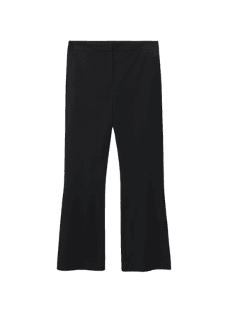 Flare crop pants - Women | Mango USA