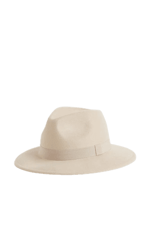 Felt Hat - Light beige - Ladies | H&M US