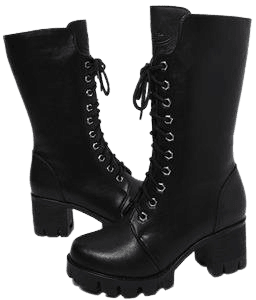 Military Madam Boots – Goth Mall