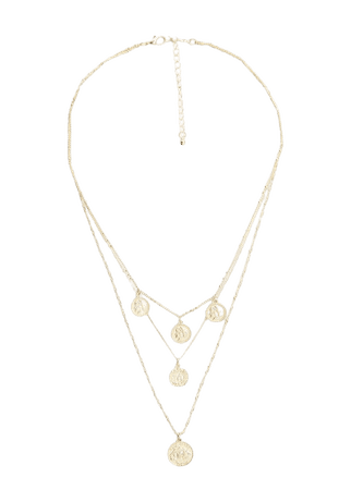 Coin charm necklace - Women | Mango USA