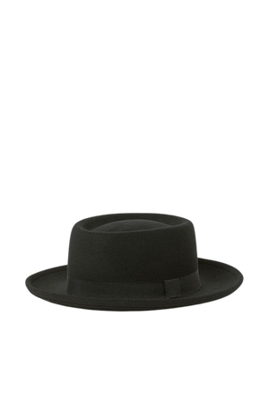Porkpie Hat - Black