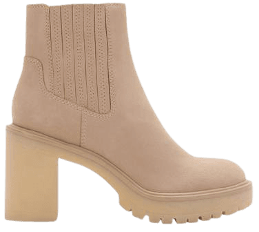 CASTER H2O BOOTIES IN DUNE SUEDE – Dolce Vita
