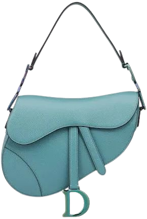 teal designer bag