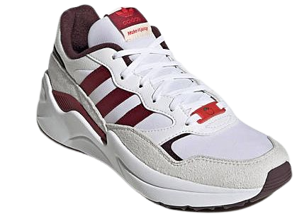adidas Originals Adisuper Her sneakers in white and collegiate burgundy | ASOS
