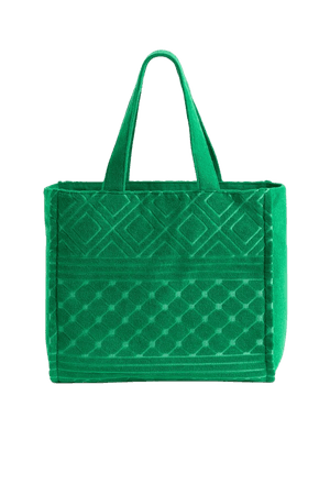 Terry Shopper - Green - Ladies | H&M US