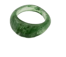 Adika green marble ring
