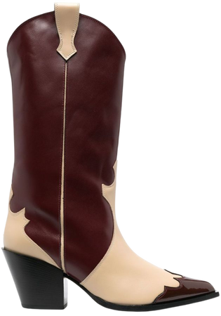 Aeyde Ariel mid-calf Cowboy Boots - Farfetch