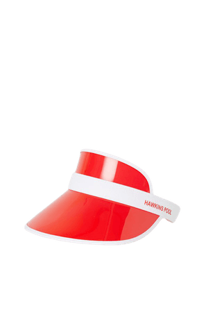 Sun visor - Red/Hawkins Pool - Ladies | H&M CN