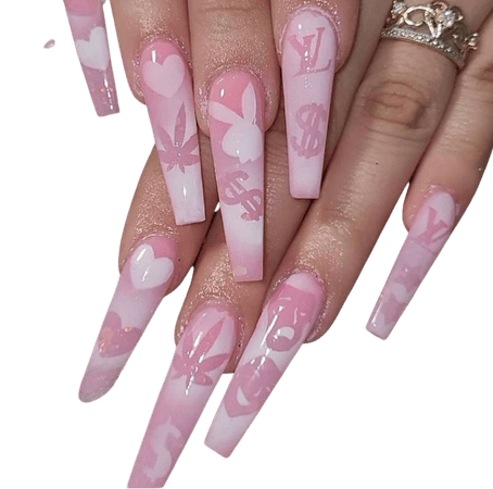 Pink Nail Set