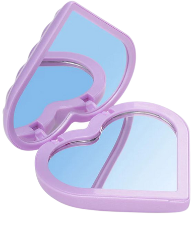 Trixie Cosmetics Lavender Quilted Heart Compact Mirror – Glam Raider