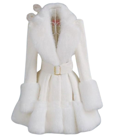 white fur coat - Google Search