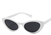 Clout Goggles Retro Vintage White Oval Sunglasses Men Women Sun Glasses NIRVANA Kurt Cobain Shades UV400 D0197 Tifosi Sunglasses Cheap Eyeglasses Online From Superhoteyewear, $2.02| DHgate.Com