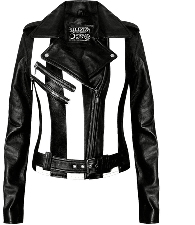 Beetlejuice Leather Women's Jacket - KILLSTAR