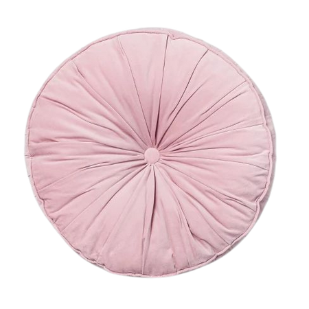 Floor Pillow Round Velvet Pink - Opalhouse : Target