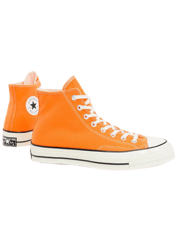 Converse chuck '70 hi orange sneakers | ASOS