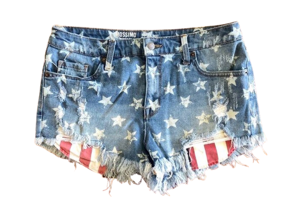 American flag shorts