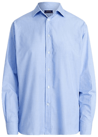 Cotton High-Low Shirt