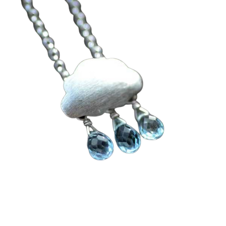 Rain Cloud Necklace - ApolloBox