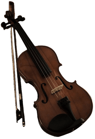 brown violin piano png
