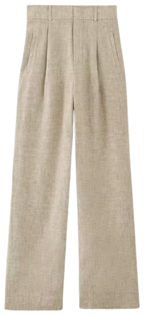 The Linen Way-High® Drape Pant Cornstalk Chambray – Everlane