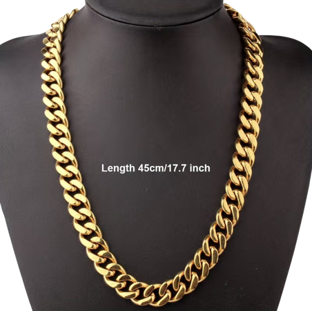 gold Cuban chain
