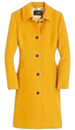 yellow coat