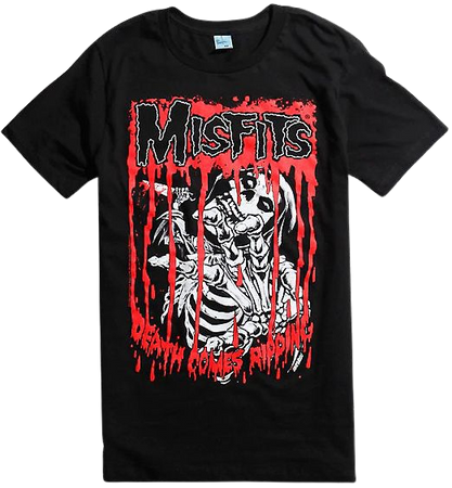 Misfits Death Comes Ripping T-Shirt
