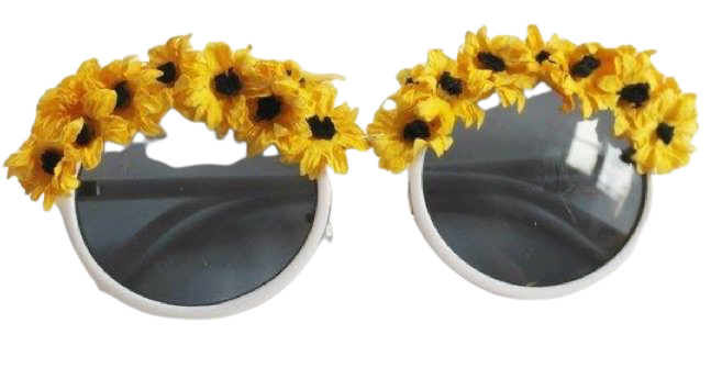 sunflower sunglasses (diy)