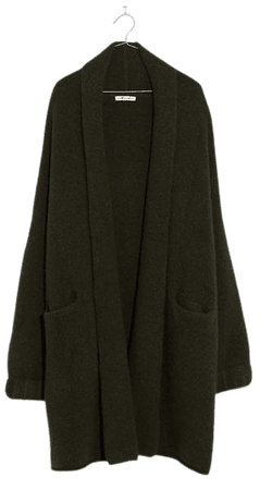 Glenridge Shawl-Collar Sweater-Coat