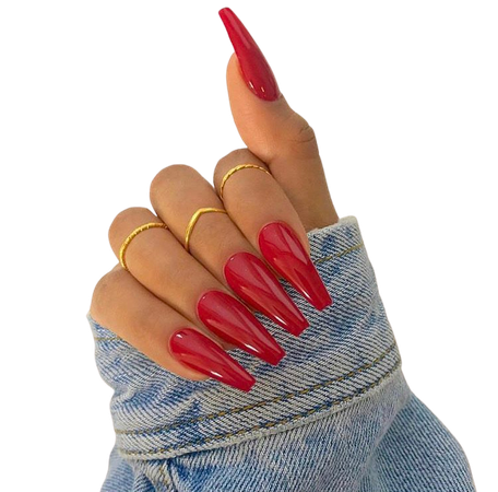 Red Nails | girl, cute et beautiful