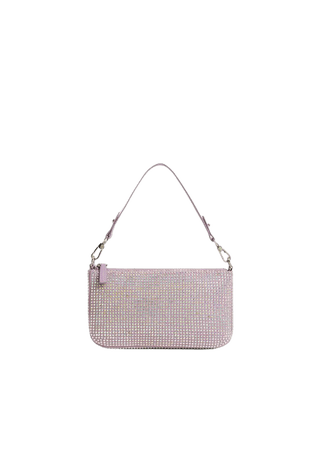 Rhinestone baguette purse - Women | Mango USA