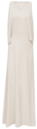 Reiss Blush Kennedy Lace Back Maxi Dress | REISS USA