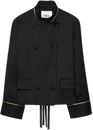 CROPPED TRENCH LIMITED EDITION - Black | ZARA United States