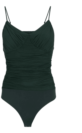 Conscious Edit Body Contour Mesh Cami Thong Bodysuit | Express