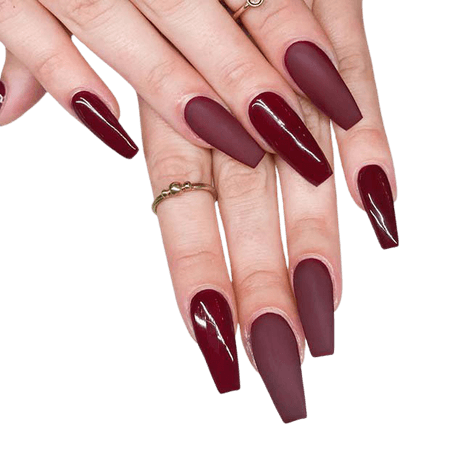 10 Chic Burgundy Nails You’ll Fall in Love With - crazyforus