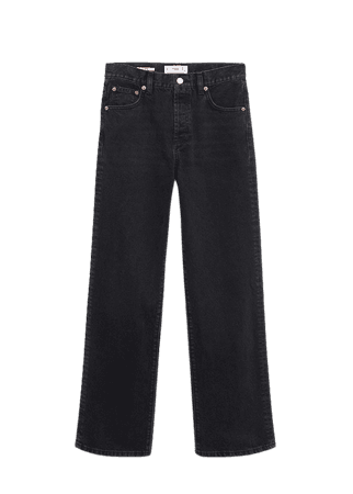 High waist straight jeans - Women | Mango USA