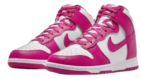 Pink Nike Dunk High