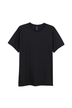 Regular Fit Crew-neck T-shirt - Black - Men | H&M US