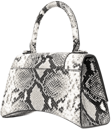 Shop Balenciaga Hourglass snake-print tote bag with Express Delivery - FARFETCH