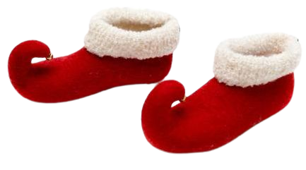 Red Elf Slippers, Grinch Shoes, Felted Slippers for Christmas, Red Elf Boots, Fairy Felted Shoes, Wool Felted Slippers, Wool Elf Booties