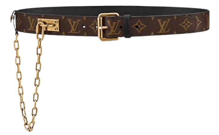 Louis Vuitton chain belt