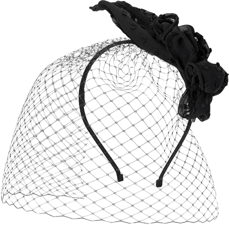 Maison Michel Clementine lace veil headband