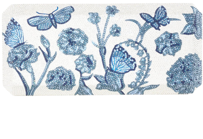 Blue Garden Crystal Clutch By Judith Leiber | Moda Operandi