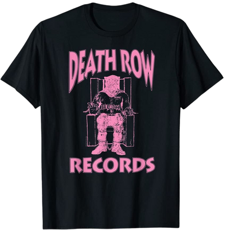 Amazon.com: Death Row Records Logo Pink T-Shirt : Clothing, Shoes & Jewelry