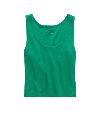 Aerie Distressed Baby Tank Top
