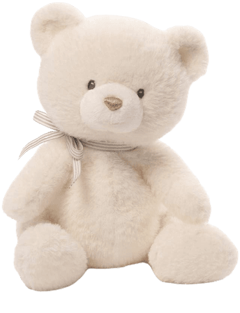 Amazon.com: Baby GUND Oh So Soft Teddy Bear Stuffed Animal Plush, Cream, 12": Gateway