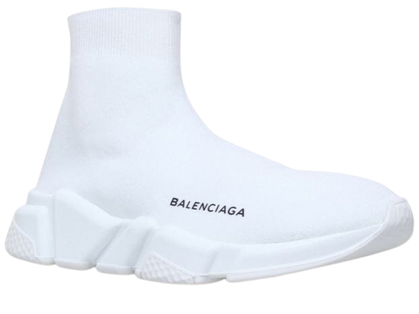 White Balenciaga shoes